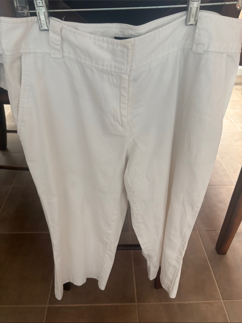 Women’s Classic White Tailored Pants size 10